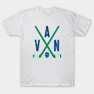 VAN Retro Sticks - White T-Shirt